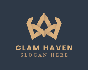 Glam - Crown Glam Boutique logo design