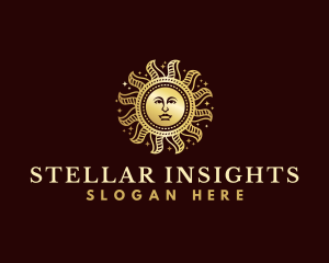 Star Sun Astrology logo design