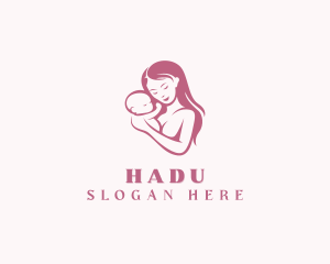 Breastfeeding - Maternity Infant Childcare logo design