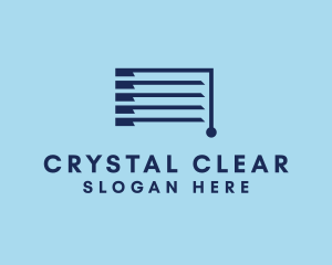 Window Cleaning - Window Blinds Installation logo design