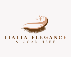 Elegant Eyelash Salon logo design