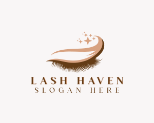 Eyelash - Elegant Eyelash Salon logo design