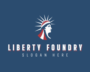 America Patriotism Liberty logo design