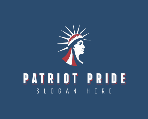 America Patriotism Liberty logo design