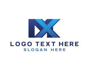 Am - Startup Letter MX Monogram logo design