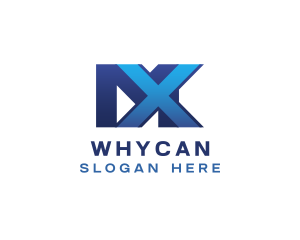 Startup Letter MX Monogram Logo