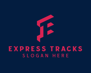 Express Delivery Courier Logistic  logo design