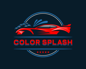 Auto Wash Cleaner logo design