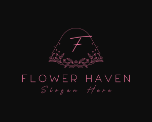 Feminine Flower Boutique logo design