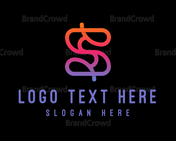 Gradient Firm Letter S Logo
