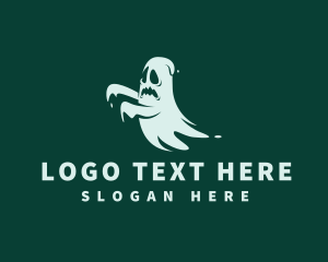 Halloween - Spirit Ghost Horror logo design