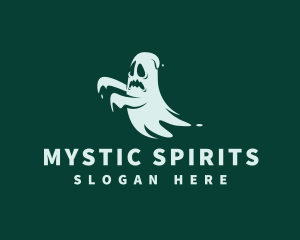 Paranormal - Spirit Ghost Horror logo design