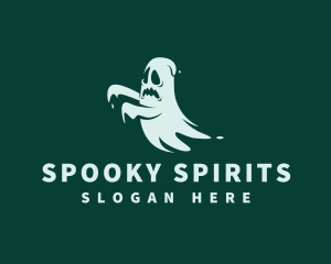 Spirit Ghost Horror logo design