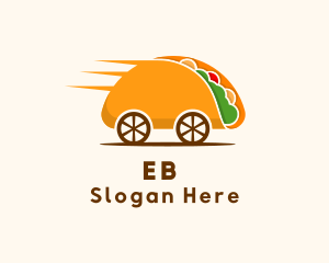 Taco Food Cart Logo