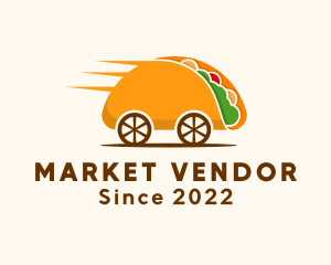 Vendor - Taco Food Cart logo design