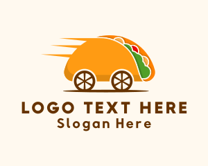 Taco Food Cart Logo