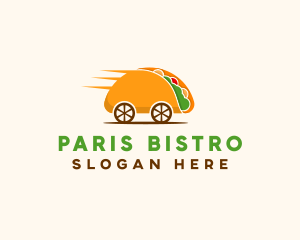 Taco Food Cart logo design