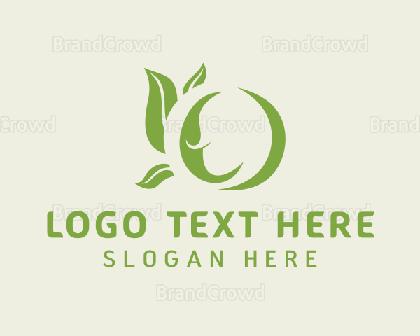 Leaf Garden Landscape Logo