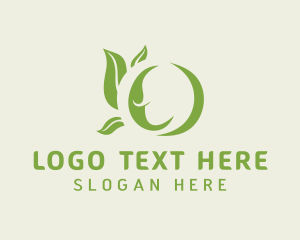 Environmental - Leaf Garden Landscape logo design