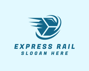 Express Courier Box logo design