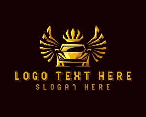 Mechanic - Luxury Crown Car logo design