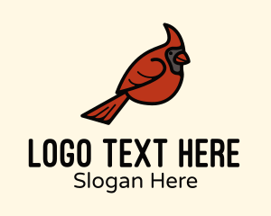 Plaza - Cardinal Bird Pet Shop logo design