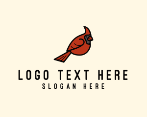 Tweet - Cardinal Bird Pet logo design