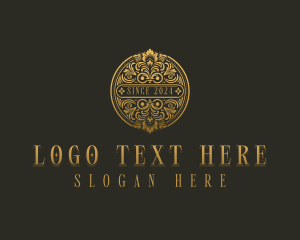 Elegant - Floral Luxury Boutique logo design