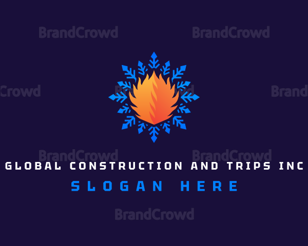 Hot and Cold Ventilation Logo