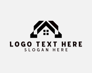 Property - Roof Construction Property logo design