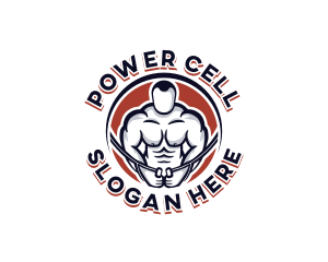 Weightlifting Gym Workout  Logo