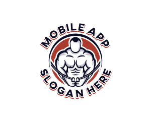 Weightlifting Gym Workout  Logo