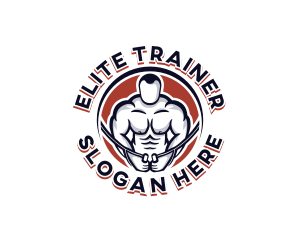 Weightlifting Gym Workout  logo design