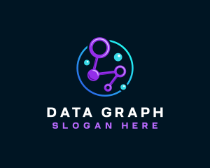 Network Tech Data logo design