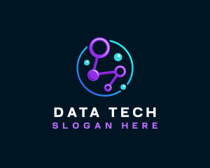 Data - Network Tech Data logo design