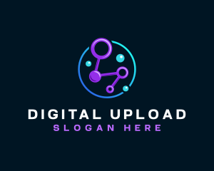 Upload - Network Tech Data logo design