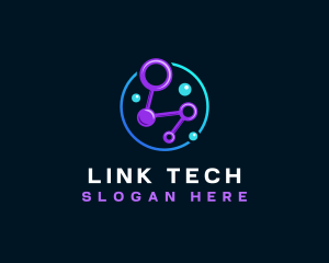 Network Tech Data logo design