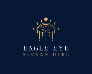 Mystical Boho Eye logo design