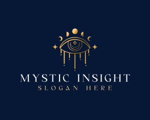 Mystical Boho Eye logo design