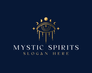 Mystical Boho Eye logo design