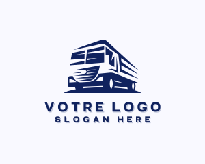 Logistics - Transport Delivery Truck logo design