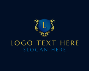 Partner - Elegant Crest Shield logo design