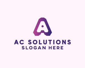 Generic Business Firm Letter A logo design