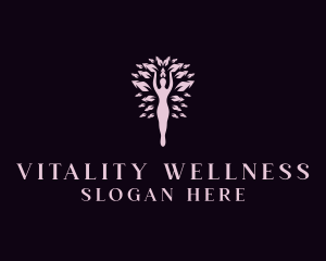 Human Tree Wellness logo design