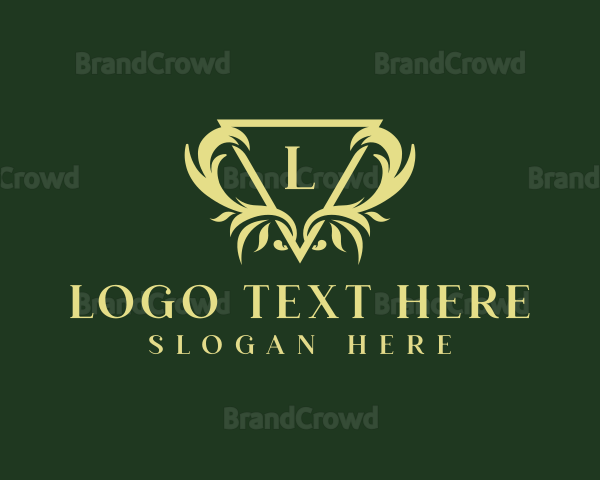 Luxury Ornate Crest Logo