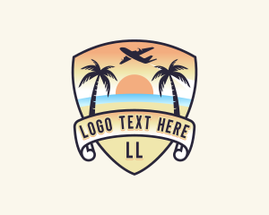 Bay - Beach Island Vacation logo design