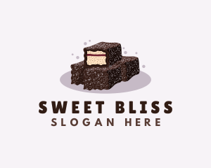 Dessert Cake Sweets logo design