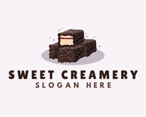 Dessert Cake Sweets logo design