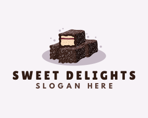 Dessert Cake Sweets logo design