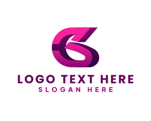 Letter Ss - 3D Startup Letter G logo design